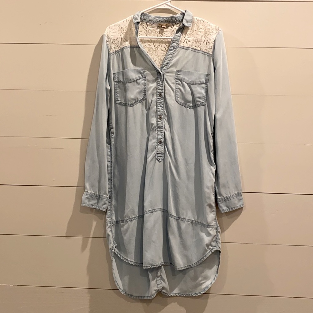 Anthropologie holding horses shirt dress